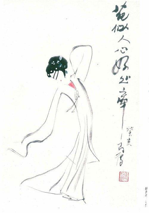国画书法的简笔画（中国国画简笔画大全）(5)