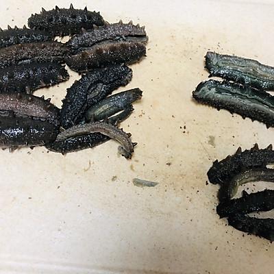 海参的吃法与做法（有一种乡愁叫独头蒜烧鲜海参）(4)