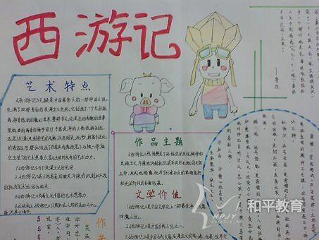 西游记一到二十三回手抄报（西游记36到42回手抄报）(6)