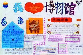 参观湛江市博物馆手抄报（参观科技馆博物馆手抄报图片大全）(4)